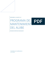 Plan de Mantenimiento Aljibe Eds Gasollano Ii PDF