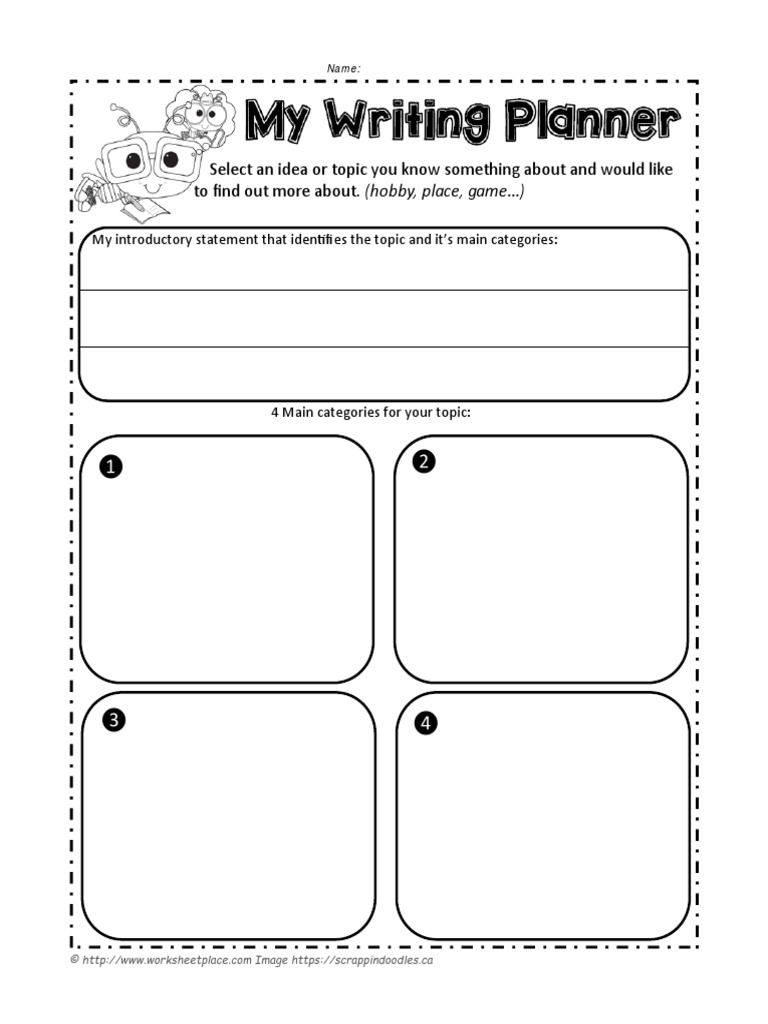 Writing Planner | PDF