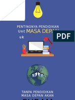 PPT: Pentingnya Pendidikan Bagi Masa Depan