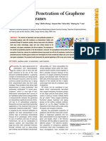 Selective Ion Penetration of Graphene Oxide Membranes