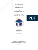 Jurnal Sediaan Larutan