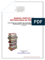 E-Book Manual de Metodologia Da Pesquisa