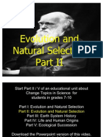 Evolution Unit Part II/II Powerpoint For Educators - Download at Www. Science Powerpoint