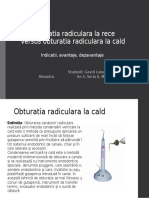 Obturatia radiculara la rece versus obturatia radiculara la.pptx