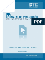 Manual - Evaluación - Software - Educativo PDF
