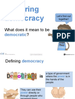 Exploring Democracy