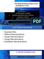 Kelompok 10 - MEMULAI DAN MENYIAPKAN BISNIS BARU & BUSINESS PLAN