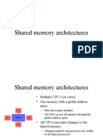 Shared Memory Architectures