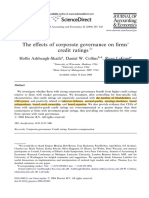 The Effects of Corporate Governance On Firms Credit Ratings - Ashbaugh-Skaife - 2006 PDF