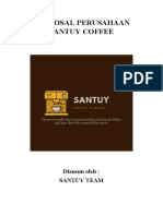 Proposal Perusahaan Santuy Coffee