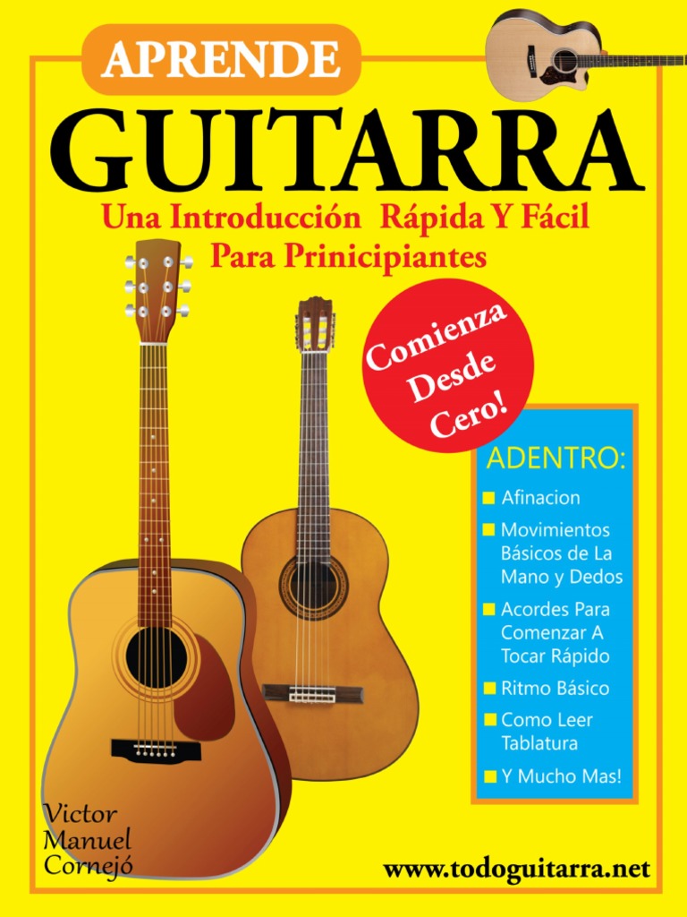Guitarra para Principiantes DEMO | PDF | Acorde (Música) | Guitarras, image size:768x1024