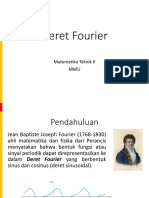 Deret Fourier: Matematika Teknik II MMU