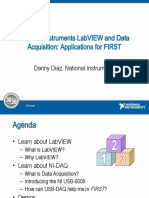 National Instruments Labview and Data Acquisition: Applications For First