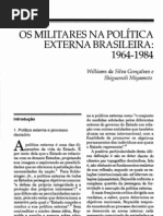 Os Militares na Política Externa Brasileira 1964-1984