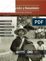 Revista Ciencias y Humanidades Vol.1 No.1 Musica de Guatemala