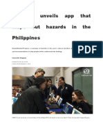 Phivolcs Unveils App That Maps Out Hazards in The Philippines