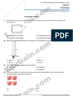 Class 3 Olympiad: Choose Correct Answer(s) From The Given Choices