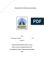 Jauza Firdausy K. XI IPA 5 Laporan Praktikum Kimia Titrasi Asam Basa