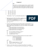 Assignment 1: Joint Probability Distribution