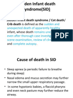 Sudden Infant Death Syndrome / Cot Death