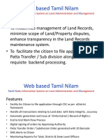 Web Based Tamil Nilam: Adu Nformation System On and Dministration and Anagement