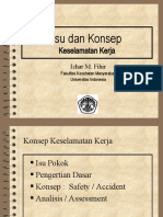 Isu Dan Konsep: Keselamatan Kerja