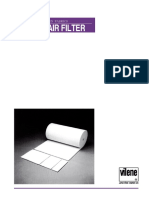 Viledon Air Filter: Synthetic Non-Woven Fabrics