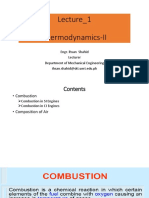 Lecture - 1 Thermodynamics-II