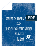 Street Children Profile Cambodia 2014