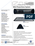 Mini Powerzone System: Power Information
