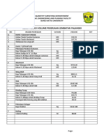 FORMAT REKAPITULASI VOLUME Jembatan Palangki