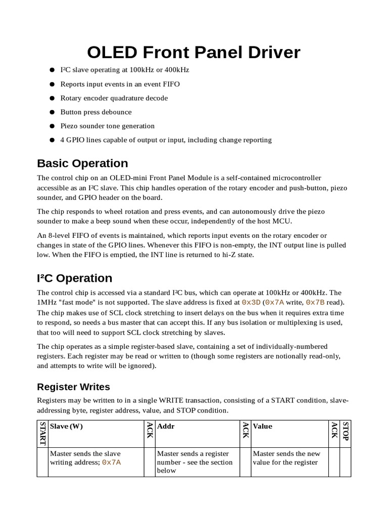 Driver PDF | PDF | Microcontroller | Areas Of Computer Science