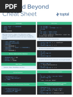 ES6 Cheatsheet PDF