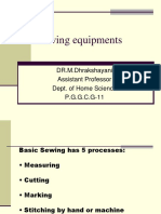 Sewing Machine Equipment PDF