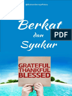 Berkat Dan Syukur