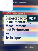 Supercapacitor - Instrumentation, Measurement and Performance Evaluation Techniques