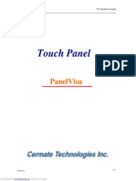 Touch Panel: Panelvisa