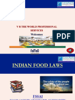 Food Laws FSSAI PDF