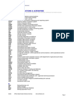 Aviation Abbreviations & Acronyms