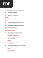 Worksheet: Oxygen