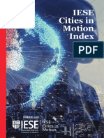IESE Cities in Motion Index 2019 analyzes 174 global cities