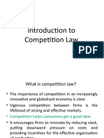 Introduction To Competition Law