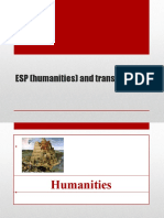 What Is ESP - Humanities