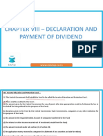 Attachment Video 2 - Chapter VIII - Declaration and Payment of Dividend PDF With Annotations Lyst6491