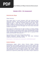Download Metoda LOPASIL Assessment by Ahmad Zaini SN45555103 doc pdf