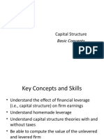 Capital Structure: Basic Concepts