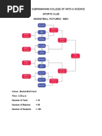 Rathnavel Subramaniam College of Arts & Science Sports Club Basketball Fixtures - Men