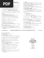 Mathematics Fill-in-the-Blanks Quiz | PDF | Mathematical Concepts ...