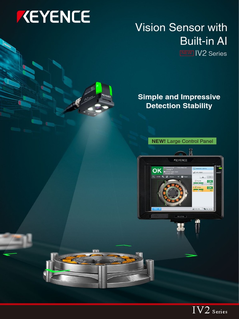 Vision Sensor With Built-In AI: Simple and Impressive Detection ...