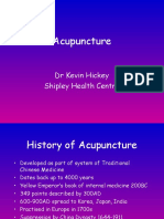 Acupuncture: DR Kevin Hickey Shipley Health Centre